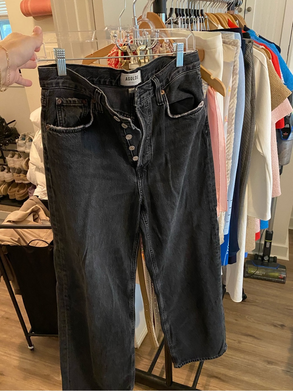 Agolde | low slung baggy jeans in Paradox / 25